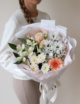 Букет в белом оформлении №1946