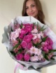 Букет в розовых тонах №2041