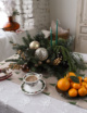 Новогодняя композиция на стол №1814