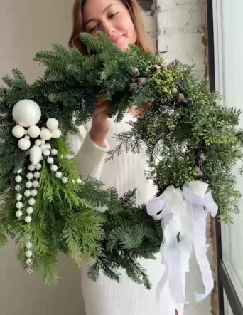 Новогодний венок №2133