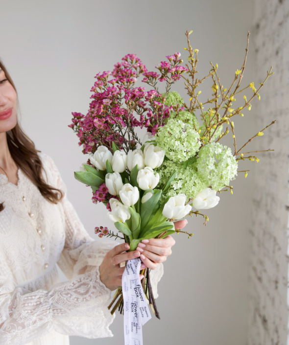 Весенние цветы в ленту №2138