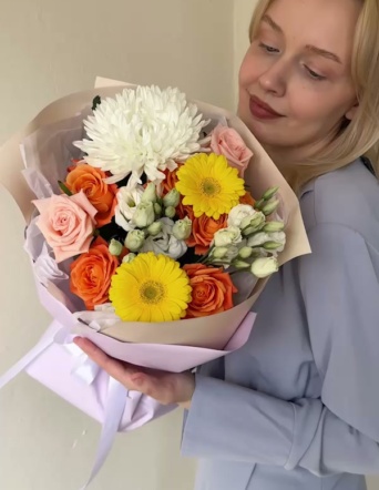 Яркий весенний букет №2054